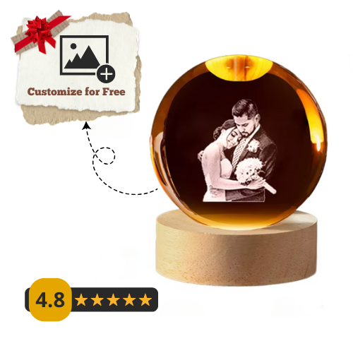 Esfera de Cristal Personalizable